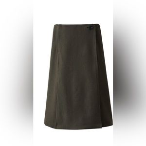 Uniqlo x Lemaire wool cashmere wrap skirt